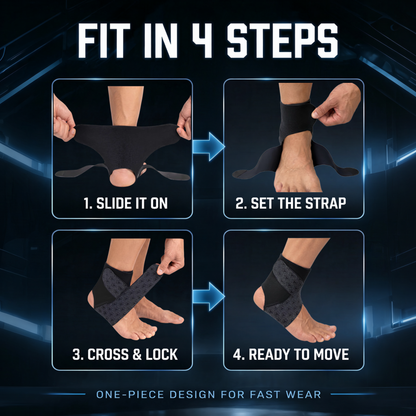 Ultra-Thin Compression Ankle Brace-One Size